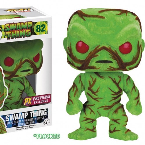 Funko Swamp Thing Scented Flocked Pop!