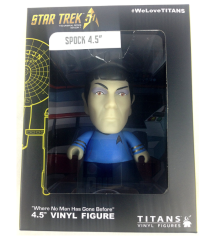 Star Trek Spock Titan Vinyl Figure NYCC 2016 Exclusive 4.5″
