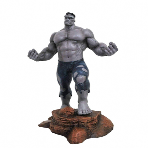 Diamond Select Toys Marvel Gallery Hulk PVC Statue (Variant SDCC 2018 Grey Version)