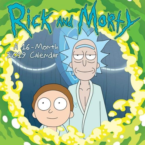 2019 Rick and Morty Mini Calendar