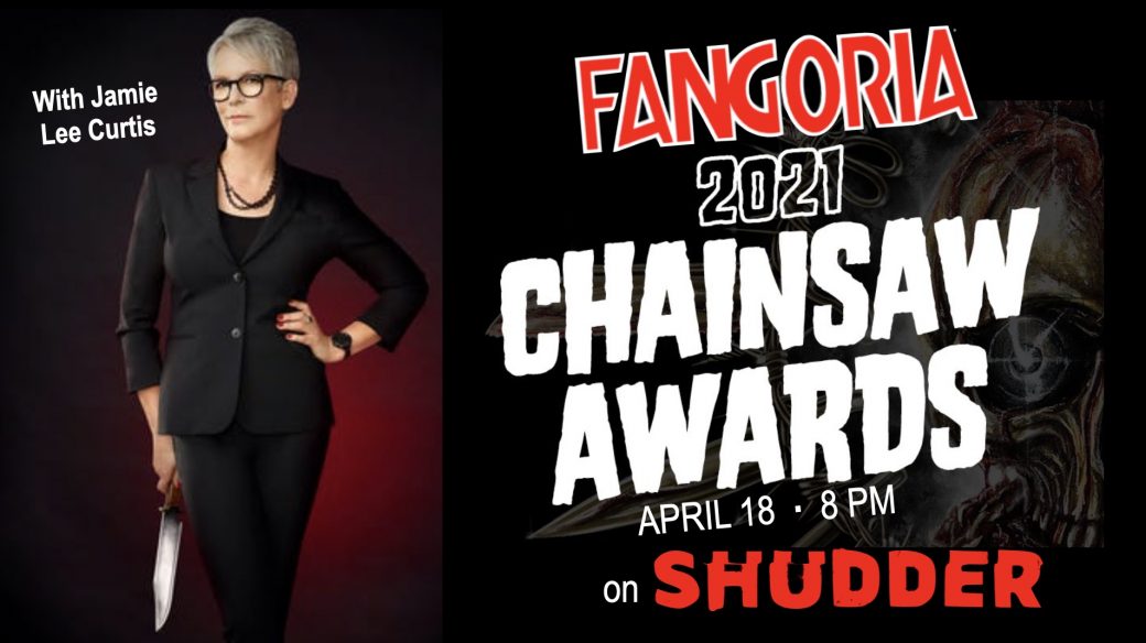 PRESENTERS AT FANGORIA’S CHAINSAW AWARDS WILL INCLUDE JAMIE LEE CURTIS